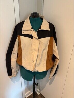 Freemarket colorblock windbreaker jacket